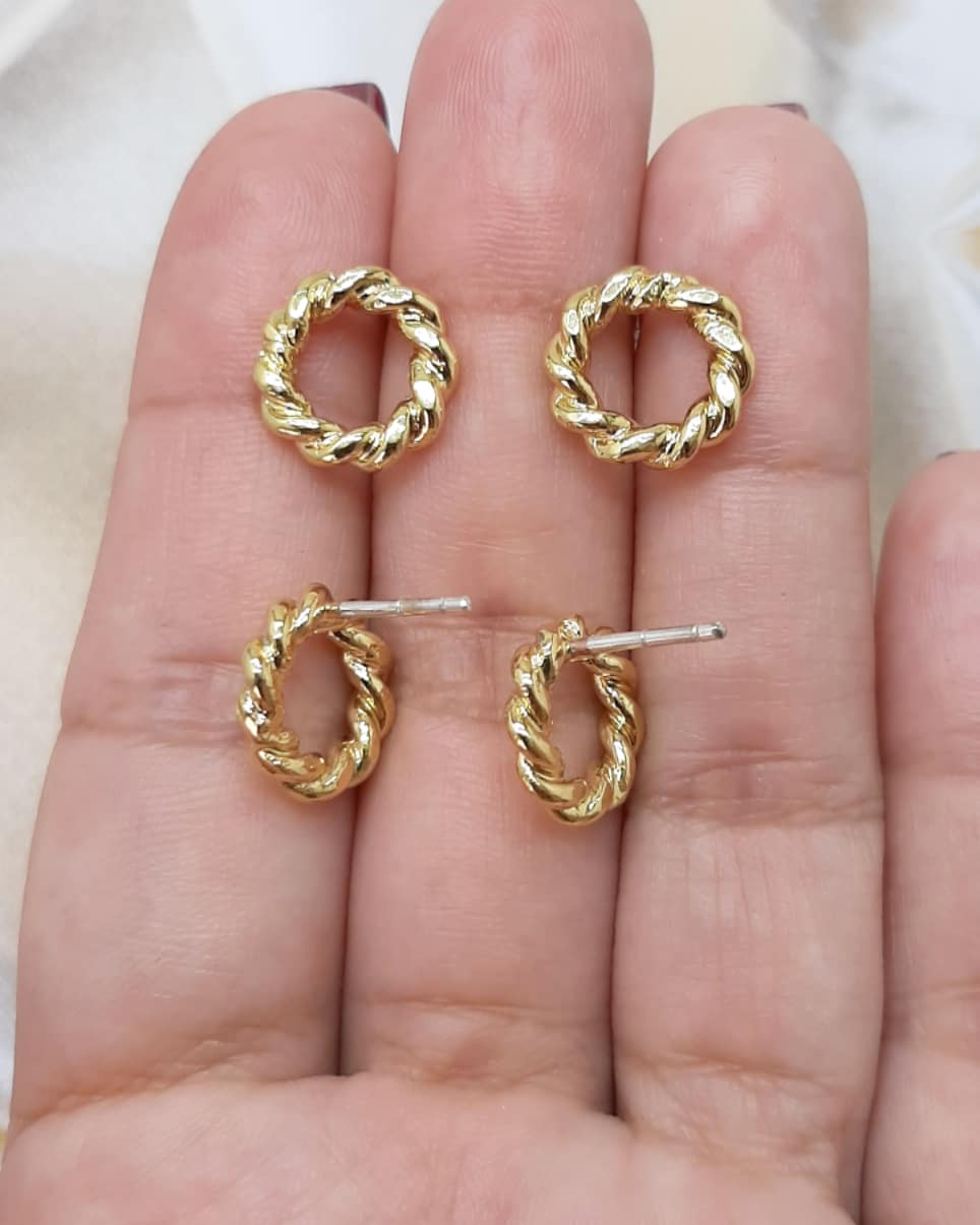 Пусети "Завиток" 12мм - Зображення 2