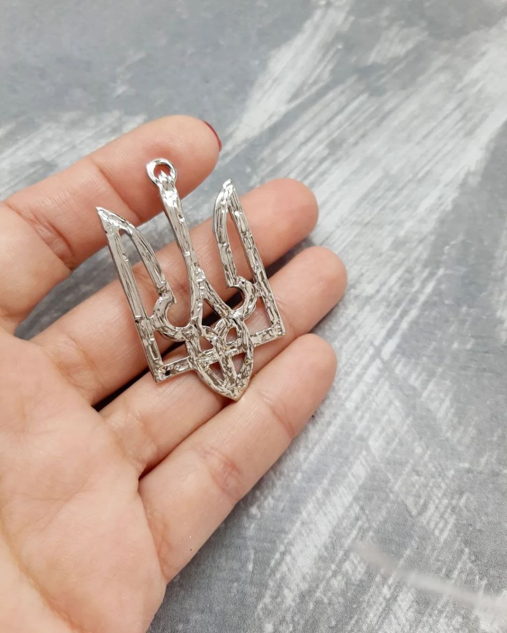 Підвіс "Тризуб фактурний" - Зображення 3