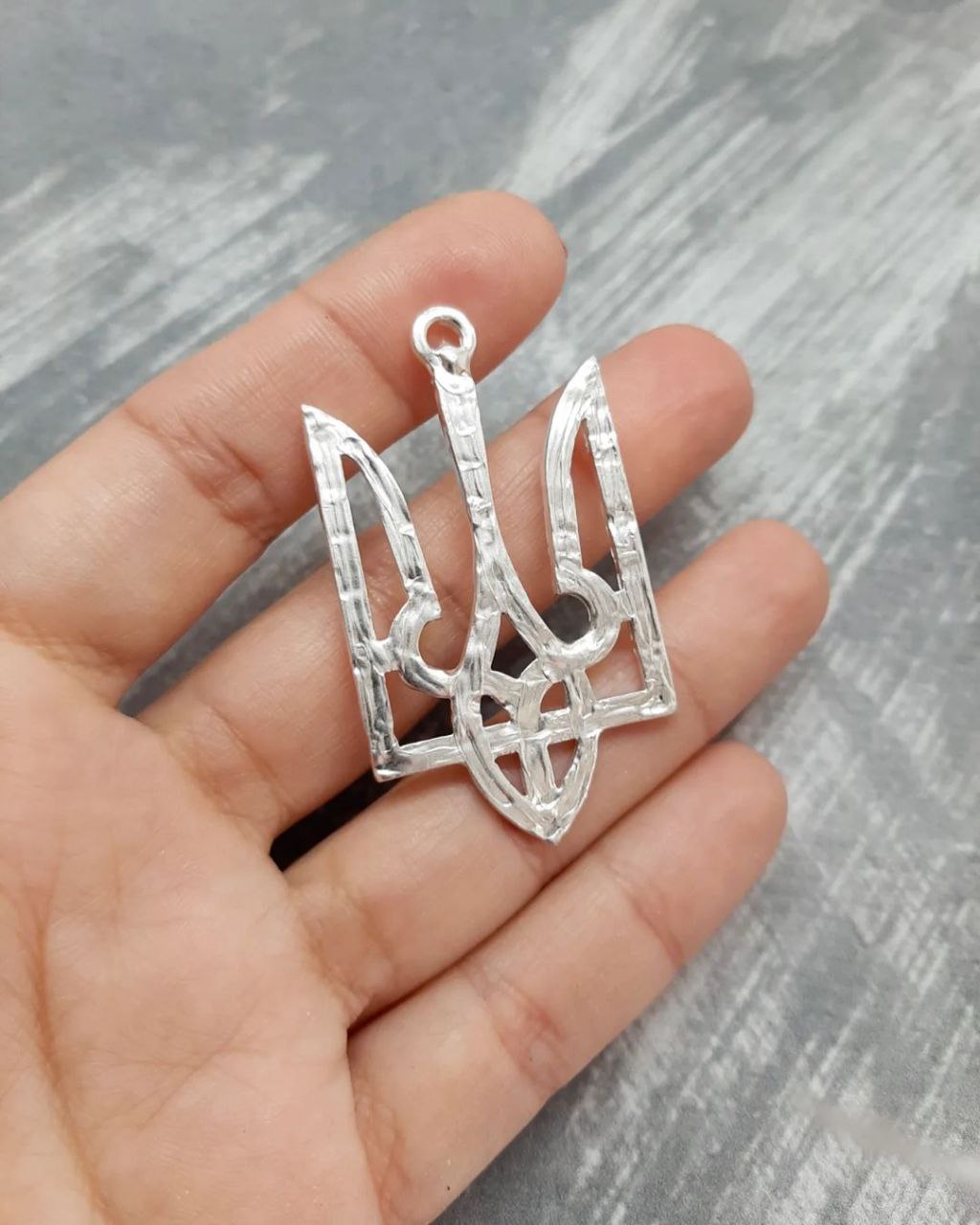 Підвіс "Тризуб фактурний" - Зображення 2